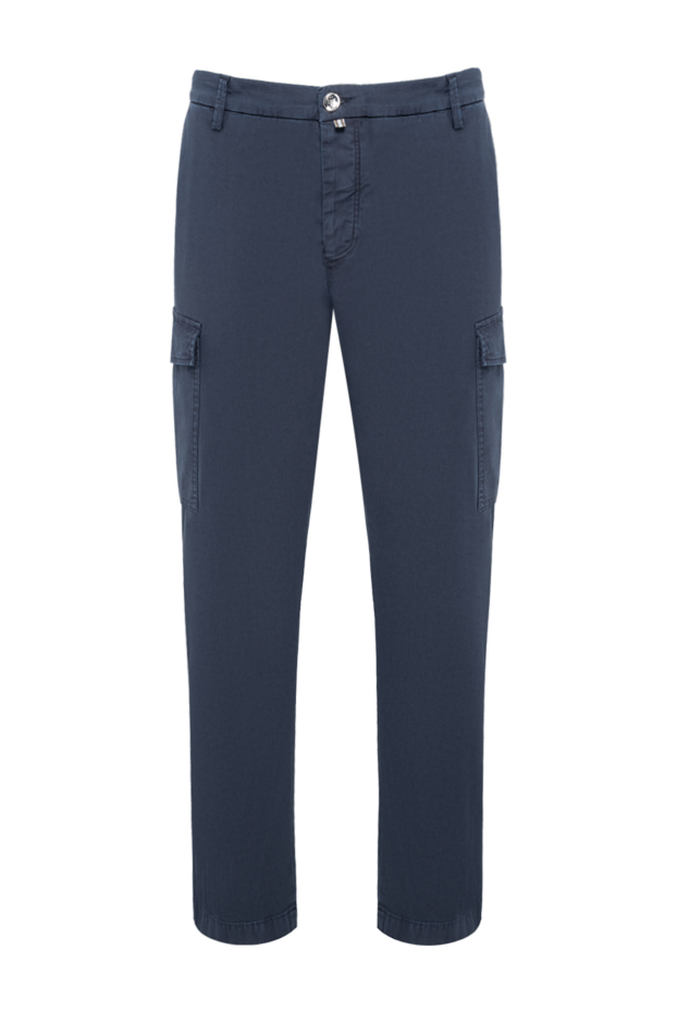 Jacob Cohen dark blue men's tapered cargo pants 193481 - photo 1