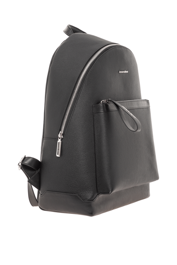Stefano Ricci black calfskin backpack with a practical front pocket and adjustable straps 193605 - photo 3