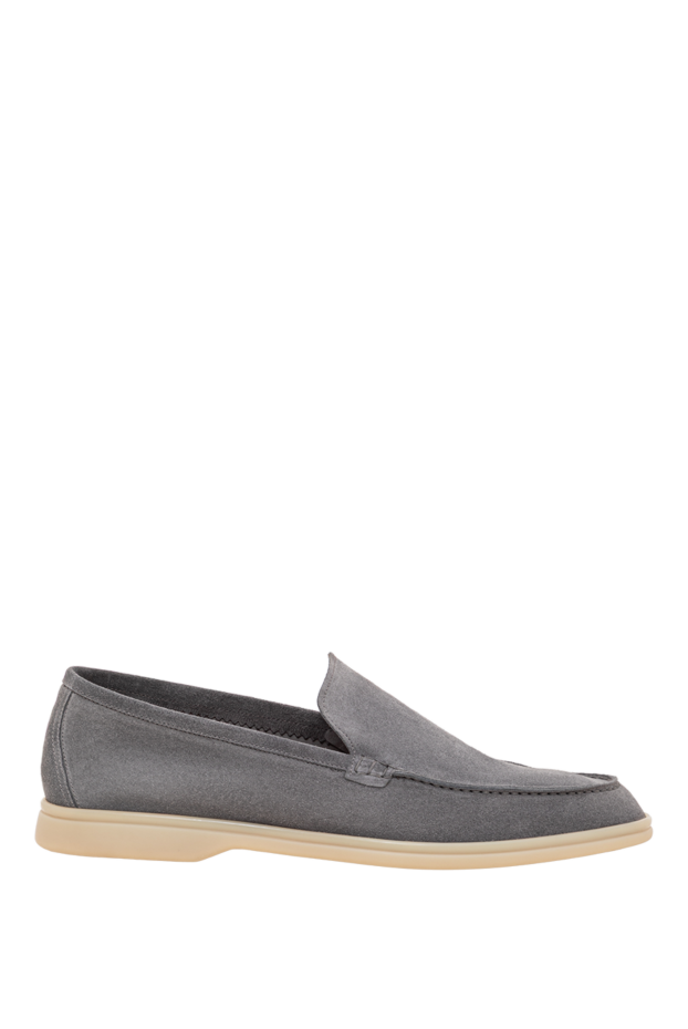 Cesare di Napoli smart casual grey suede loafers 193669 - photo 1
