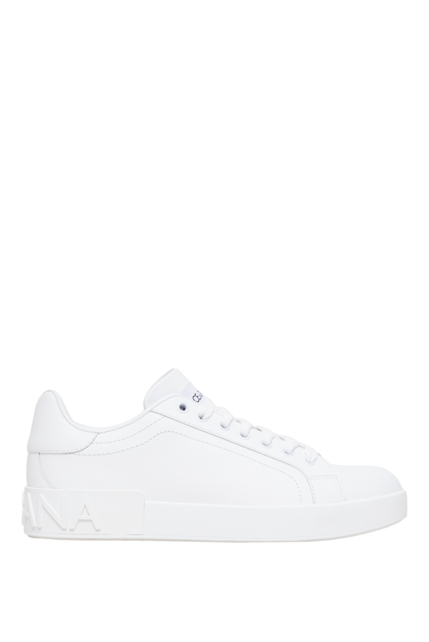 Dolce & Gabbana gray textile sneakers with dg country road patch 193739 - photo 1