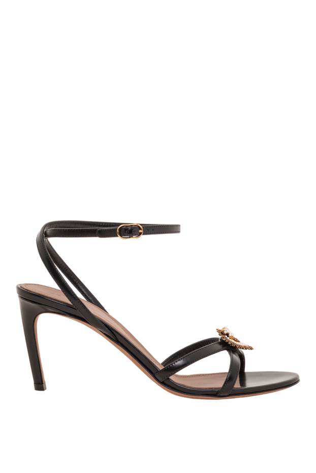 Dolce & Gabbana devotion black calfskin evening sandals 193742 - photo 1
