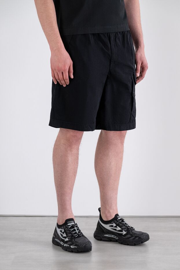 Dolce & Gabbana black waxed faille bermuda shorts 193828 - photo 3