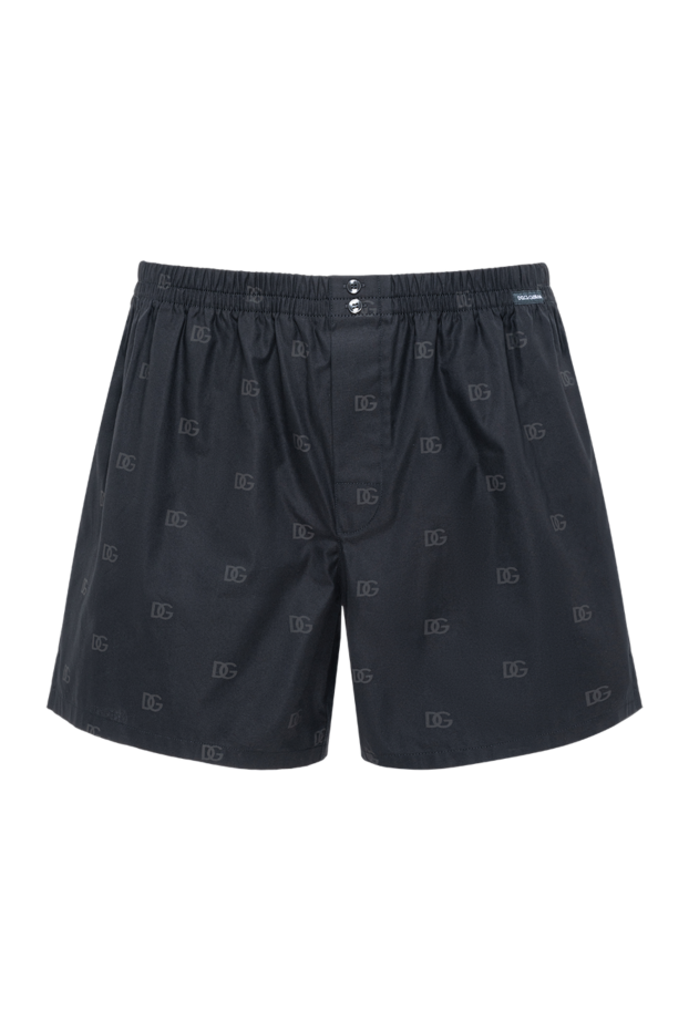 Dolce & Gabbana black men's boxer shorts with the brand's monogram 193829 - photo 1