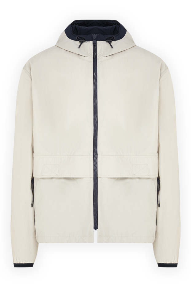 Dolce & Gabbana men's lightweight demi-season windbreaker in light beige 193835 - photo 1