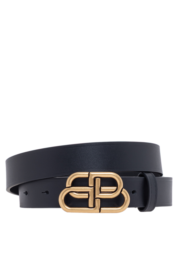 Balenciaga women's bb large bel belt made of high-quality matte calfskin 193914 - photo 1