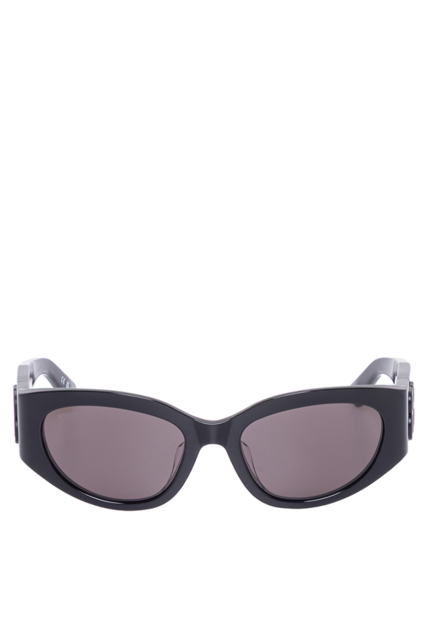 Balenciaga women's cat eye sunglasses with black glossy bb logo 193916 - photo 1