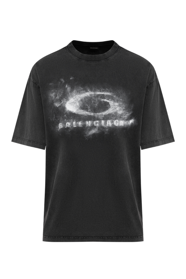 Balenciaga crayon loop t-shirt with a faded effect and graphic print. 193936 - photo 1