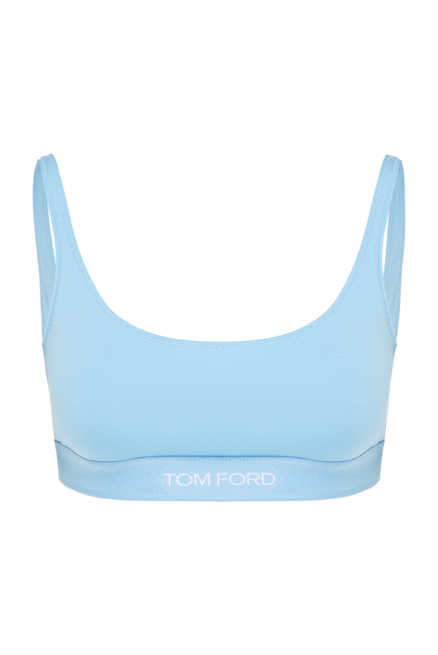 Tom Ford blue bra top with jacquard logo 193952 - photo 1