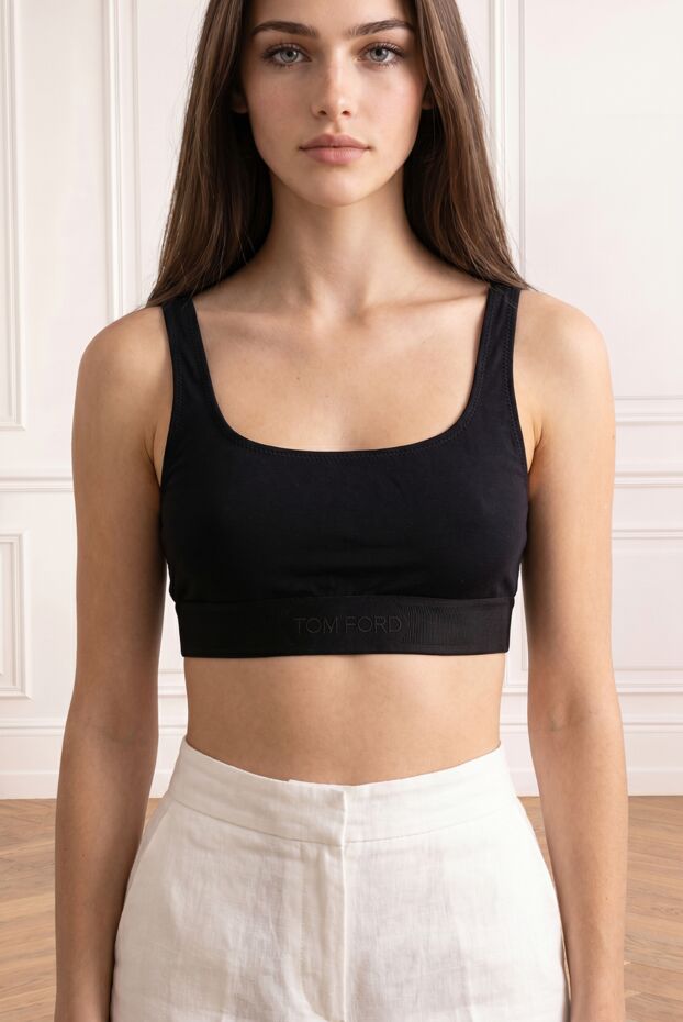 Tom Ford white stretch bra with logo 193958 - photo 3