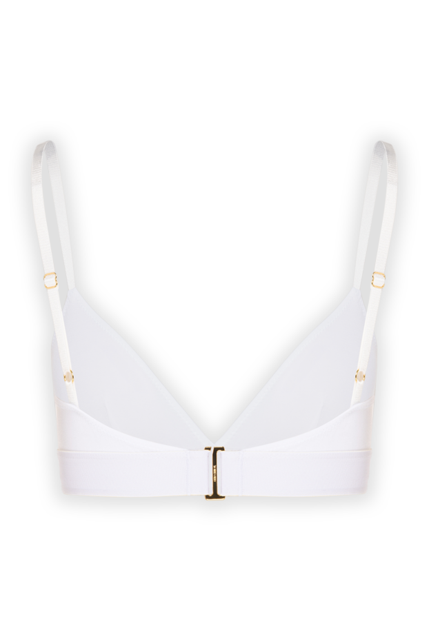 Бюстгальтер Stretch Bra білого кольору з логотипом - фото 2