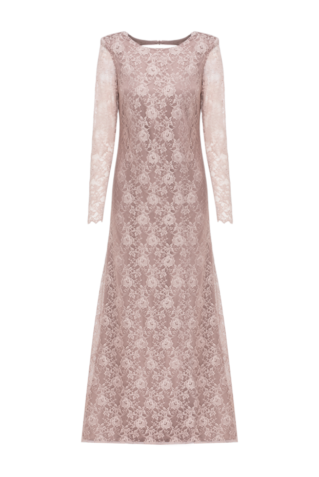 D.Exterior an evening lace midi dress in an exquisite powder shade 194198 - photo 1