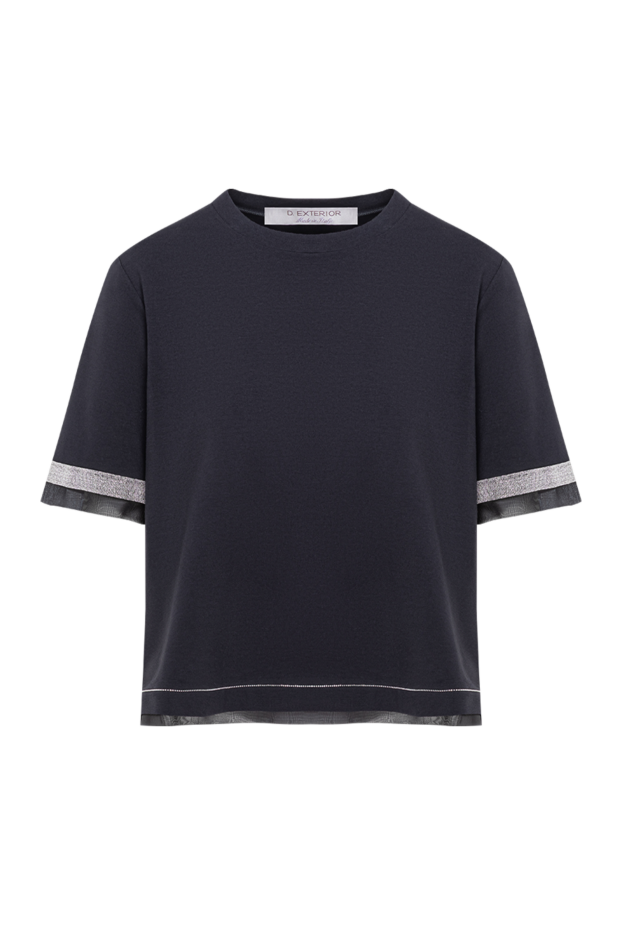 D.Exterior black women's casual-chic t-shirt 194230 - photo 1