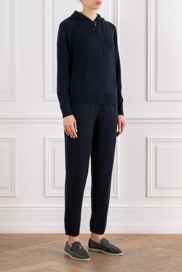 Loro Piana cashmere walking suit with hood and tapered trousers 194249 - photo 3