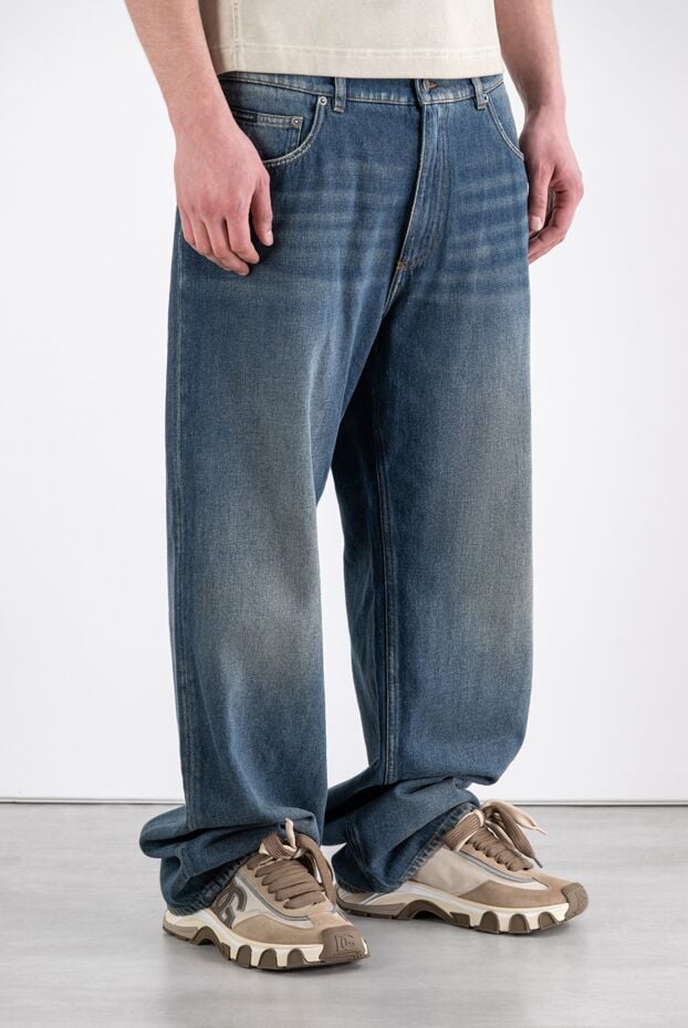 Dolce & Gabbana oversized cotton denim trousers with a vintage effect 194270 - photo 3