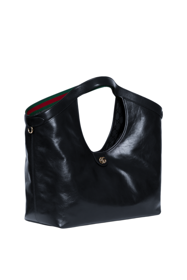 Gucci giglio women's tote bag in classic black 194321 - photo 3