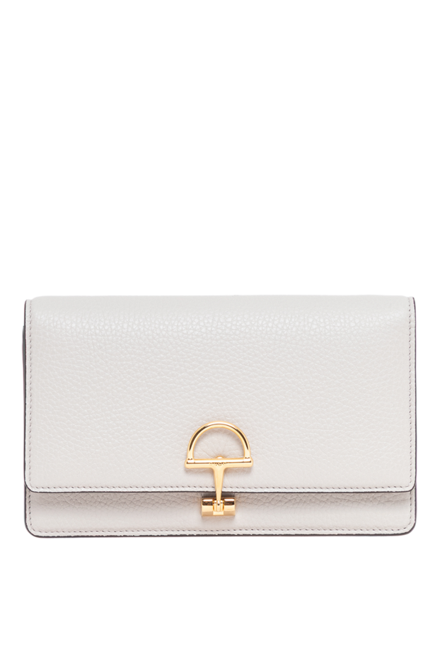 Gucci half horsebit wallet on a white chain 194327 - photo 1