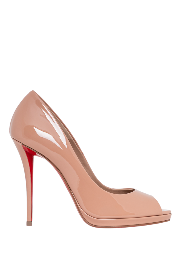 Lady Z pink patent calfskin pumps - photo 1