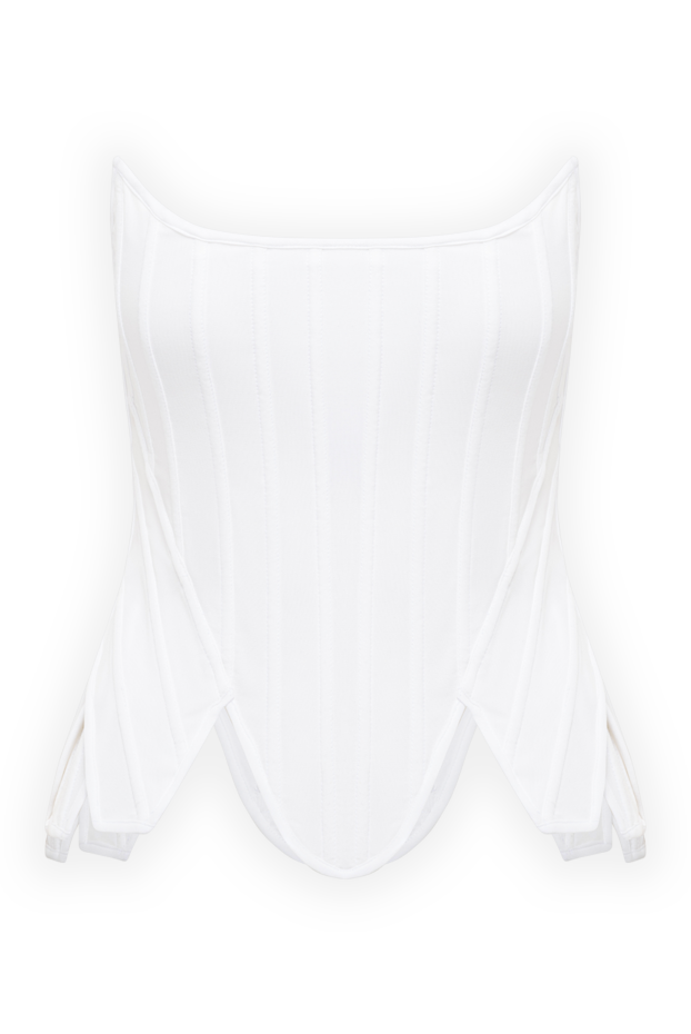 Giuseppe Di Morabito white women's silk bustier 194550 - photo 1