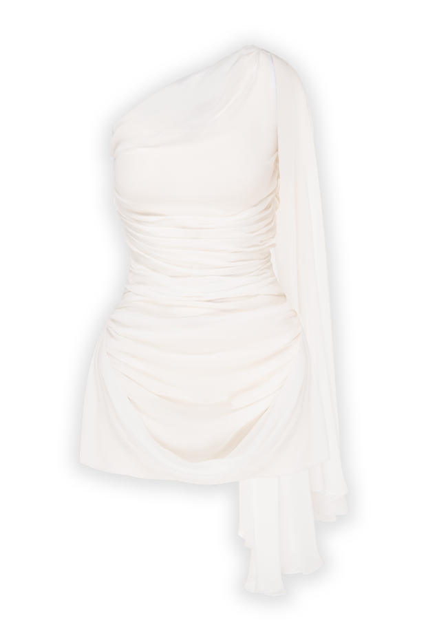 Giuseppe Di Morabito white silk draped mini dress 194557 - photo 1