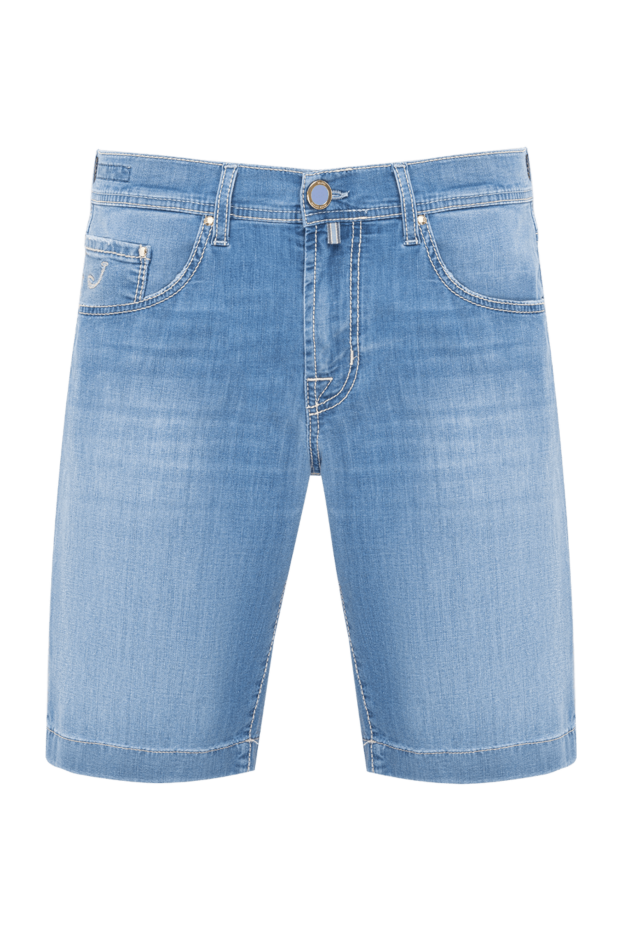 Jacob Cohen men's premium denim shorts in light blue 194614 - photo 1