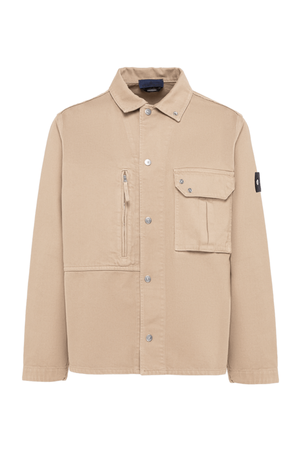 Stone Island beige overshot jacket with asymmetrical pockets 194628 - photo 1