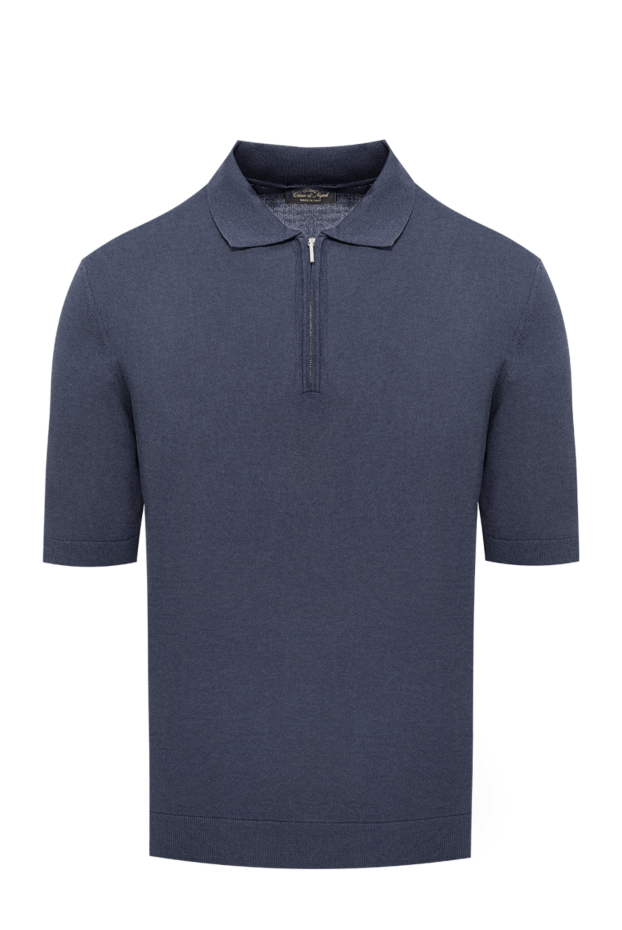 Cesare di Napoli men's short sleeve zippered knit polo shirt 194653 - photo 1