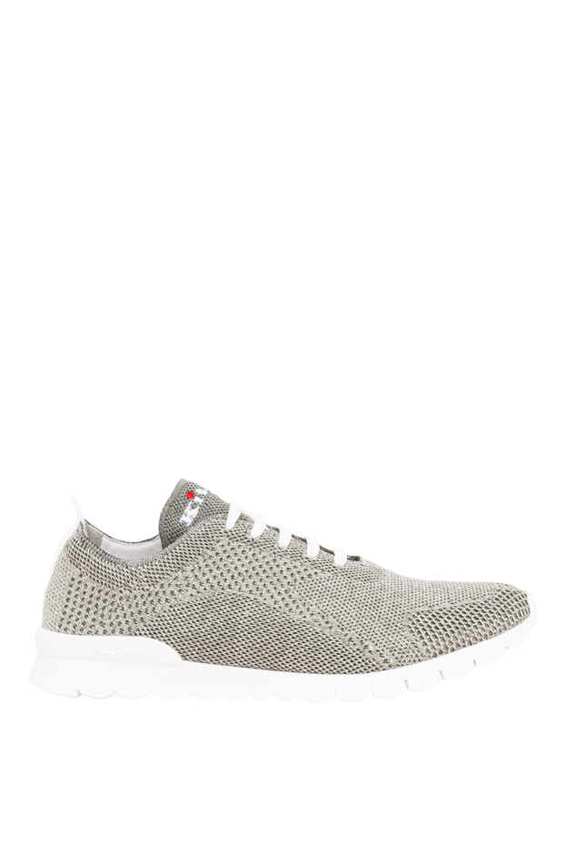 Kiton gray knit sneakers with a lightweight sole 194717 - photo 1