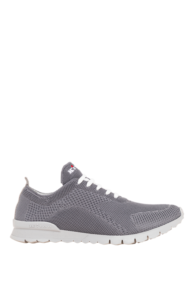 Kiton light gray knit sneakers with an ultra-light sole 194720 - photo 1