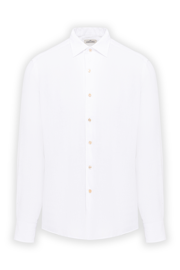 Alessandro Gherardi a crisp white linen shirt with a refined classic collar 194735 - photo 1