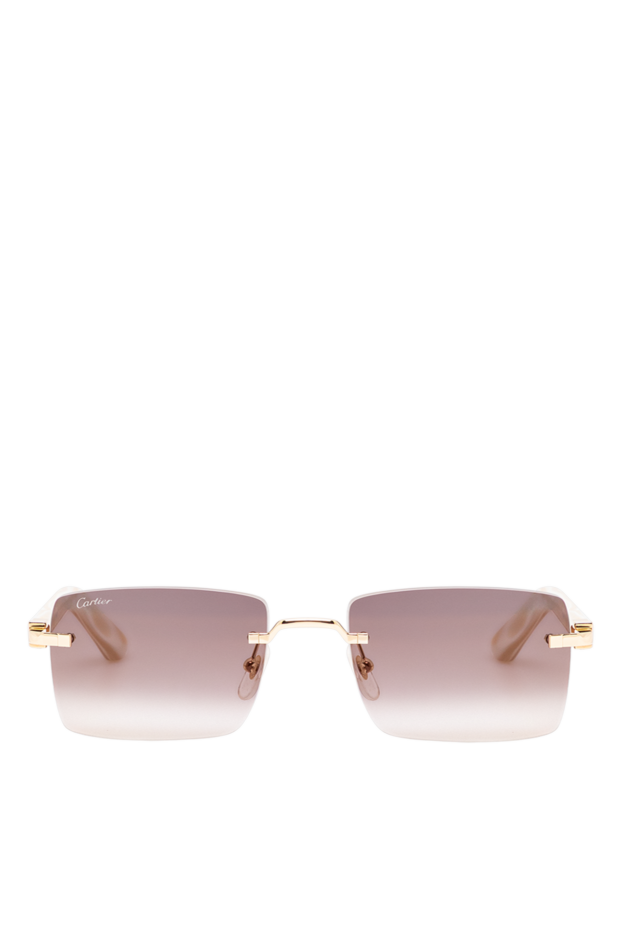 Gradient rectangular rimless sunglasses - photo 1