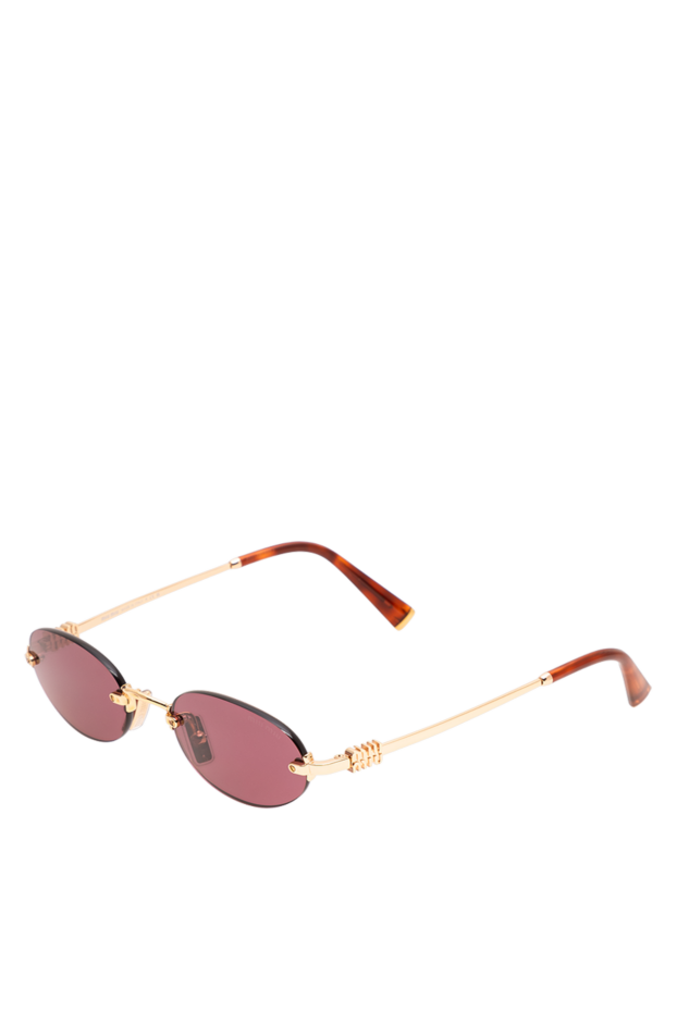 Miu Miu ultra-thin rimless oval sunglasses 194830 - photo 3
