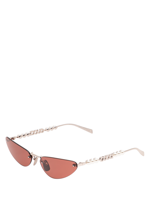 Gucci sunglasses with silver frames and pink lenses 194875 - photo 3