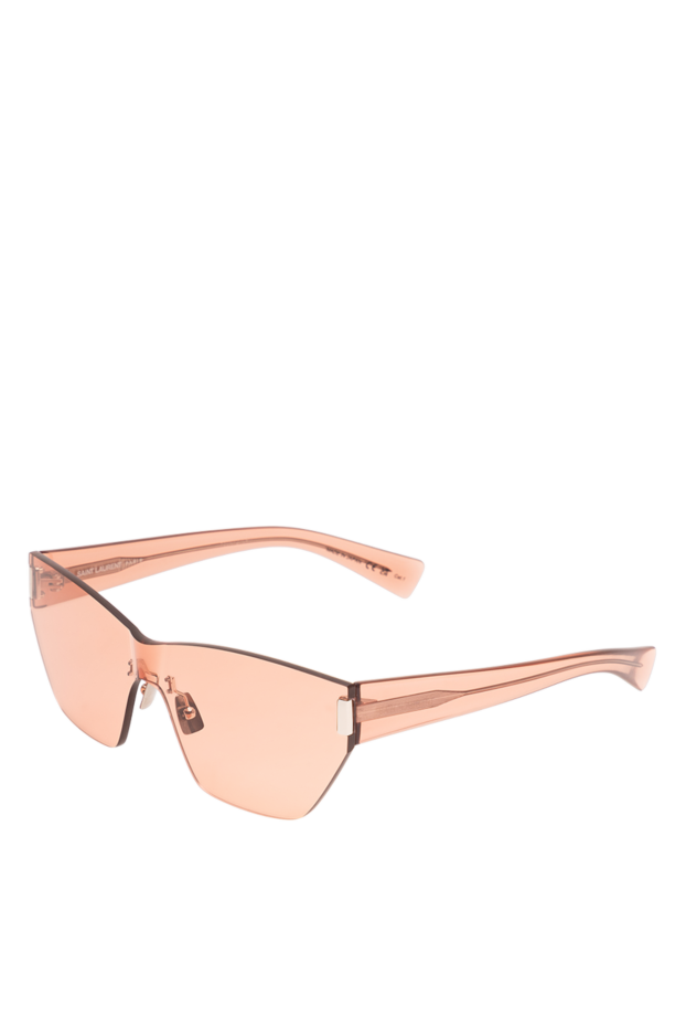 Saint Laurent rimless cat eye sunglasses in peach shade 194886 - photo 3