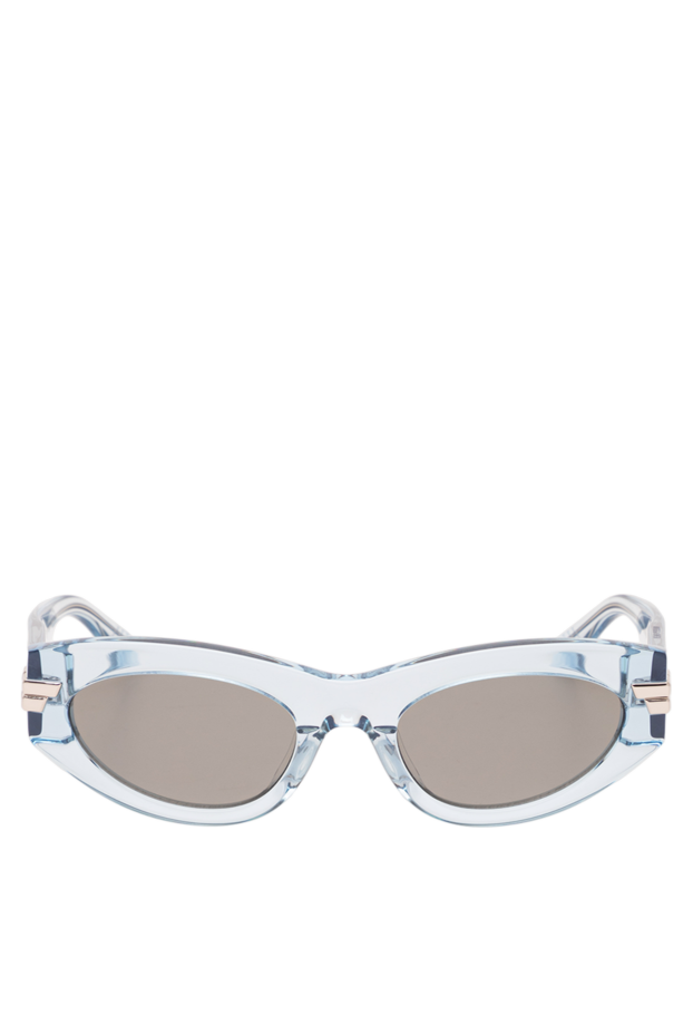 Bottega Veneta women's cat-eye sunglasses in translucent acetate 194916 - photo 1