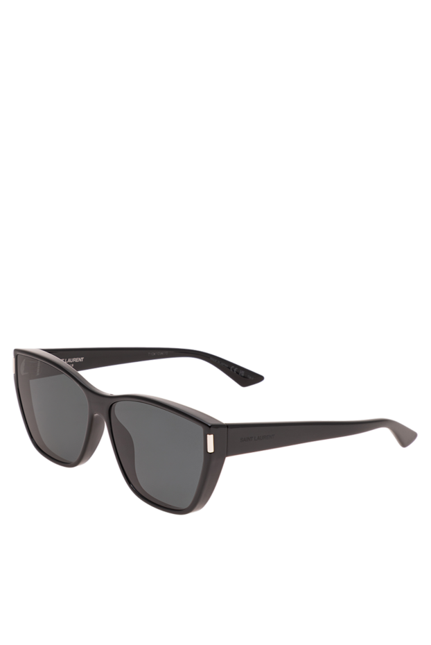 Saint Laurent cat eye sunglasses with sleek black frames and smoked lenses 194930 - photo 3