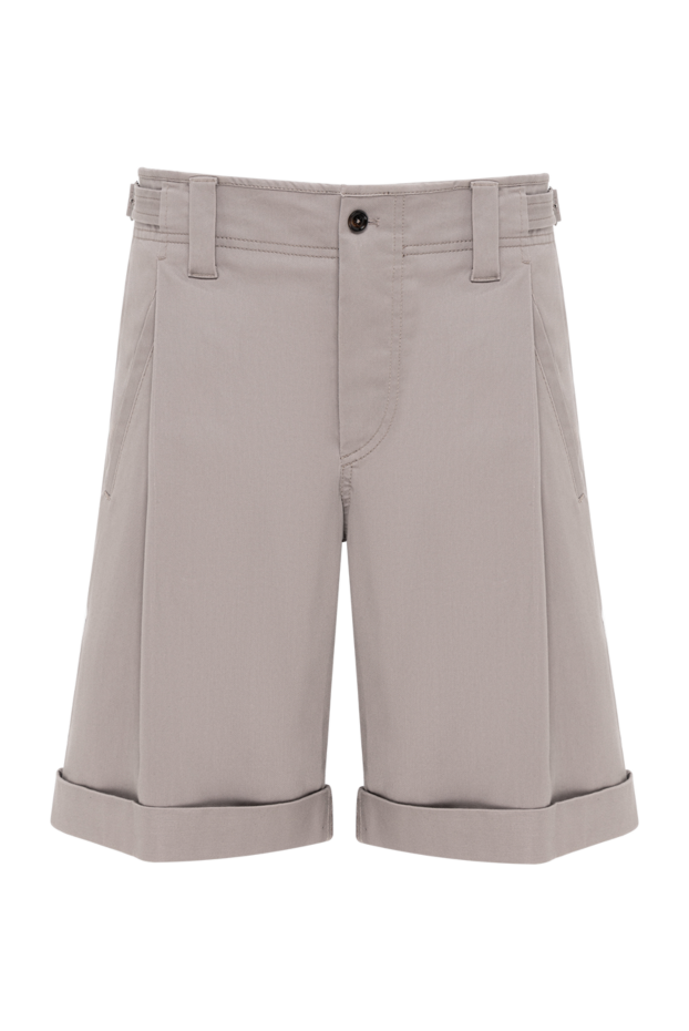 Dolce & Gabbana men's cotton bermuda shorts with stylish pleats 195005 - photo 1
