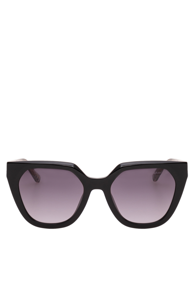 Graphite frame sunglasses with jeweled temples - photo 1