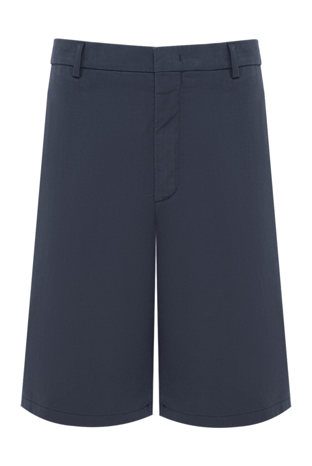 Loro Piana jarno men's classic chinos shorts in deep navy blue 195129 - photo 1