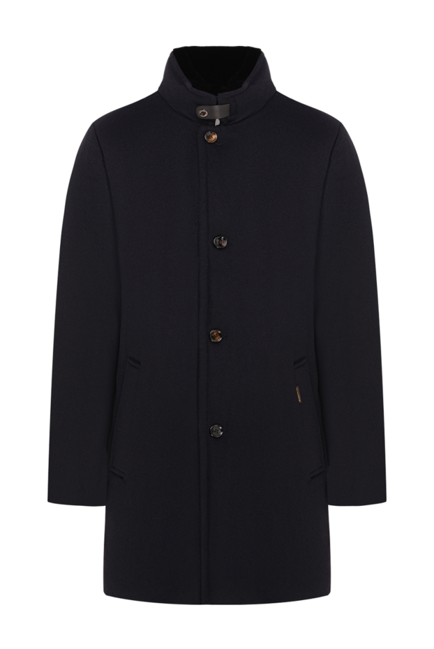 Moorer men's insulated single-breasted down coat bond made of wool and cashmere 195381 - photo 1