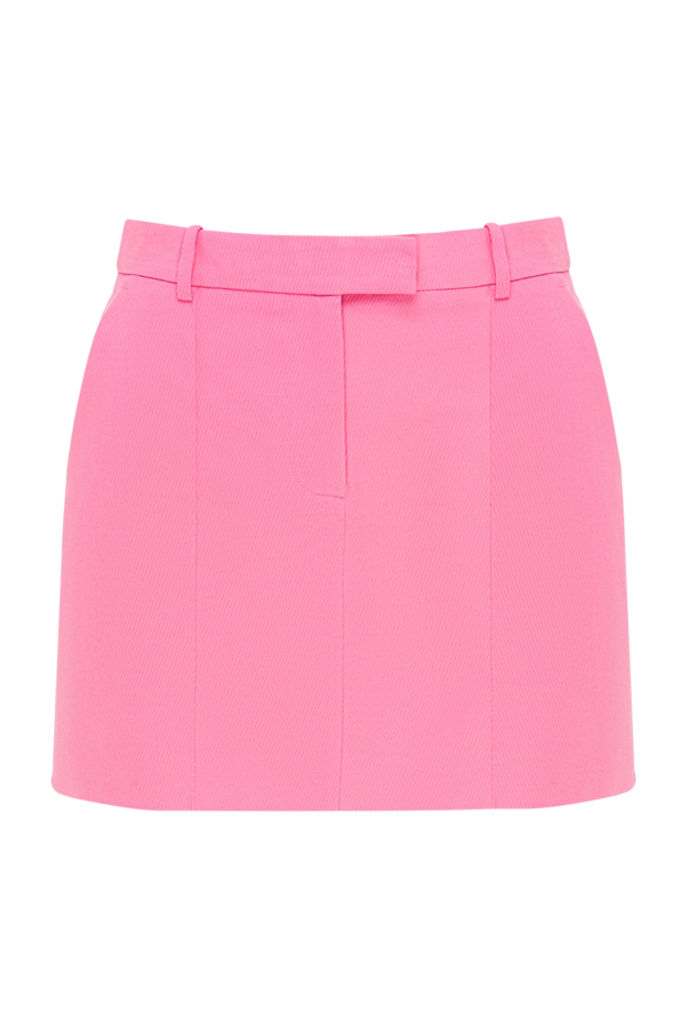 Giuseppe Di Morabito short crepe skirt in cotton and linen with four pockets 195393 - photo 1