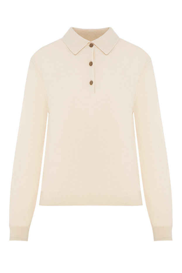 Loro Piana long-sleeve polo shirt made of baby cashmere 195888 - photo 1