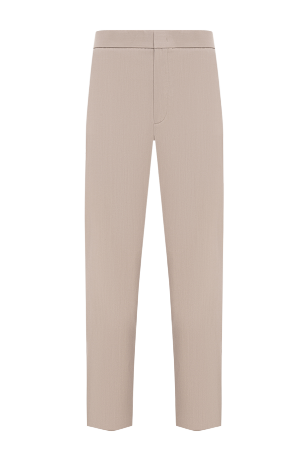 Loro Piana men's beige knit trousers from leisure city 195946 - photo 1