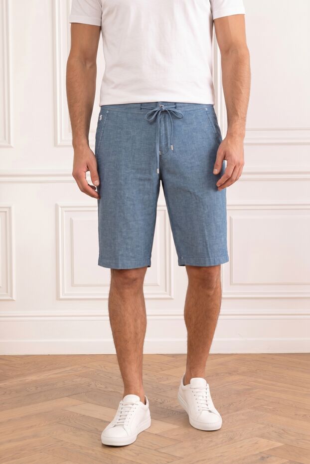 Scissor Scriptor men's lightweight bermuda shorts with adjustable drawstring 195959 - photo 1