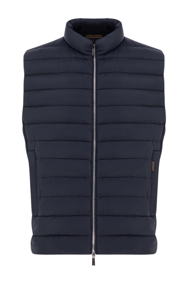 Moorer ultra-light quilted down vest made of matte water-repellent nylon 196398 - photo 1