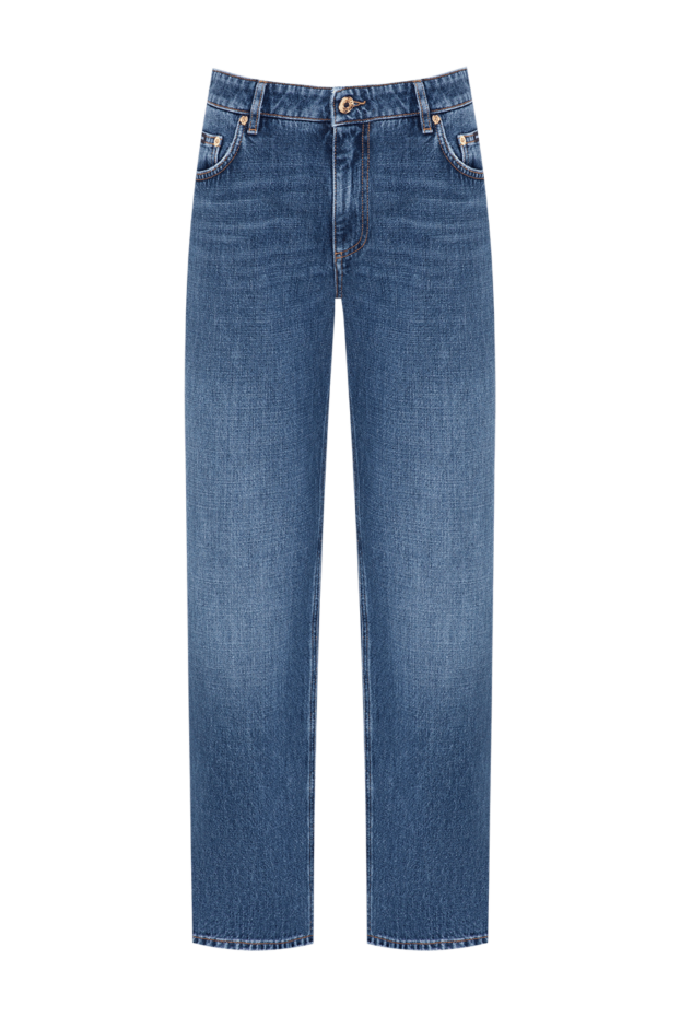 Dolce & Gabbana blue classic straight-leg jeans with a distressed effect 196635 - photo 1