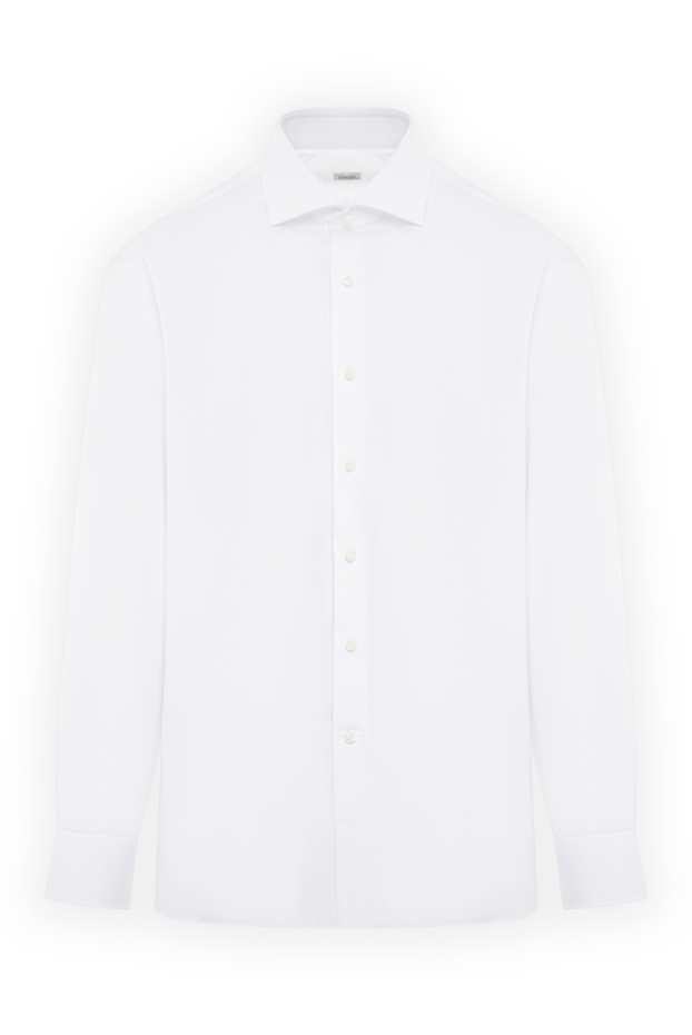 Alessandro Gherardi white shirt made of smooth premium poplin with an italian collar 196747 - photo 1