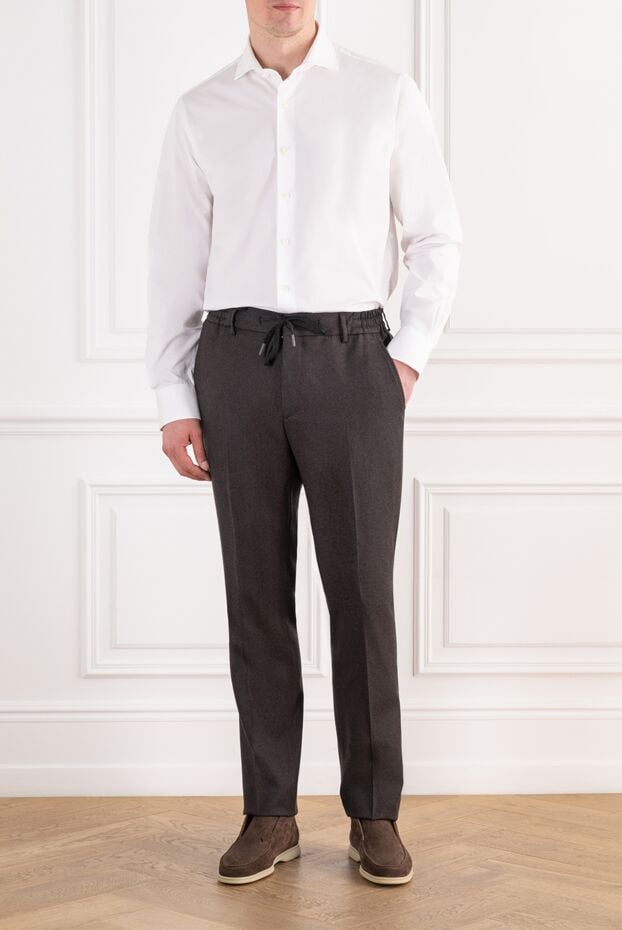 Alessandro Gherardi white shirt made of smooth premium poplin with an italian collar 196747 - photo 2