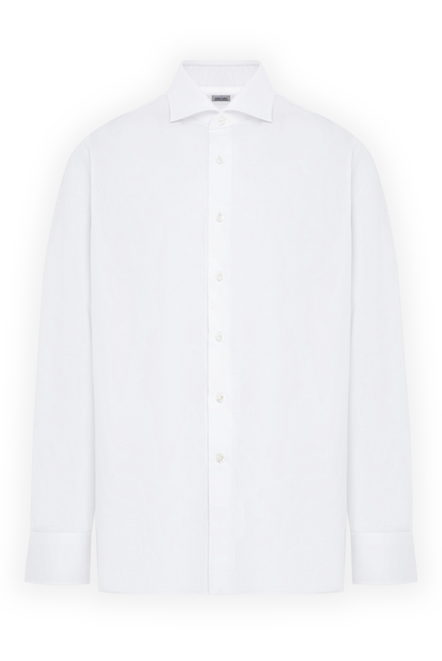 Alessandro Gherardi a crisp white men's shirt with a classic silhouette and a notched shark collar. 196749 - photo 1