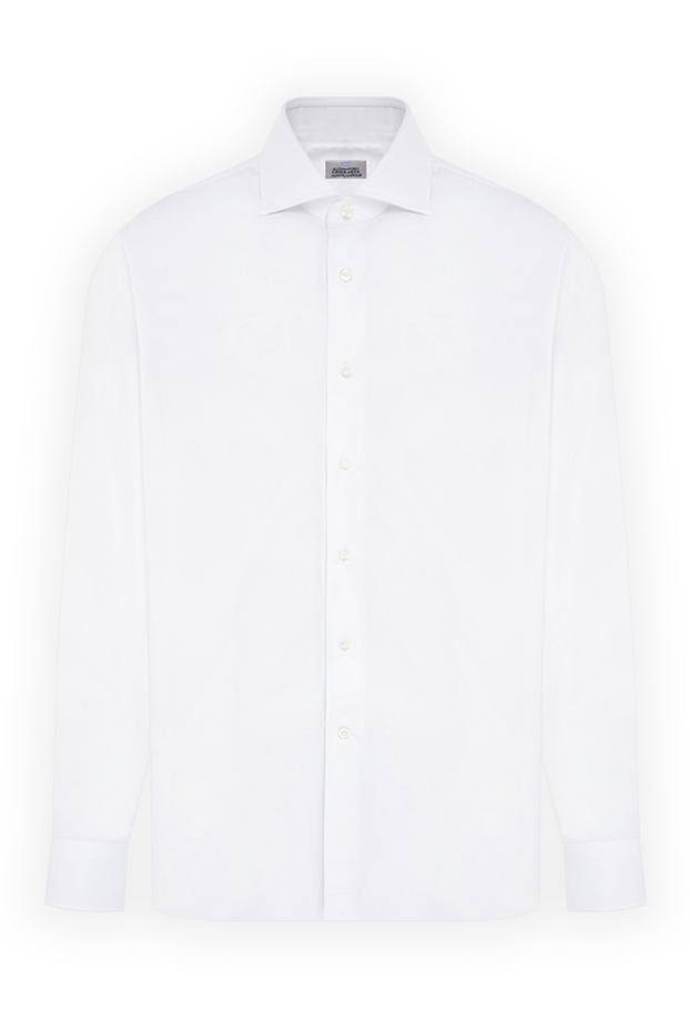 Alessandro Gherardi men's white evening shirt made of wear-resistant thin poplin 196751 - photo 1