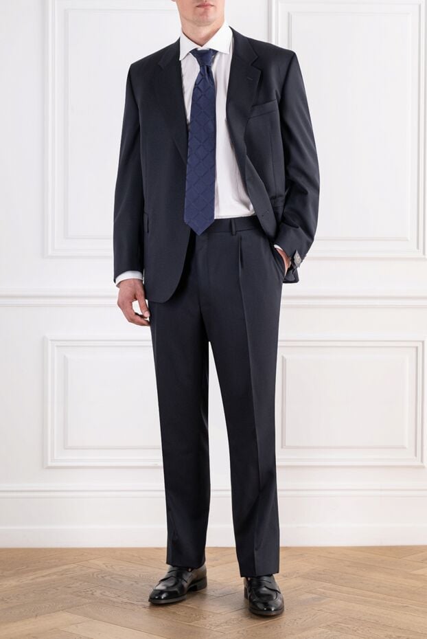 Alessandro Gherardi men's white evening shirt made of wear-resistant thin poplin 196751 - photo 2
